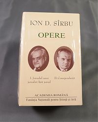 Ion D. SÎRBU Opere Vol I-II