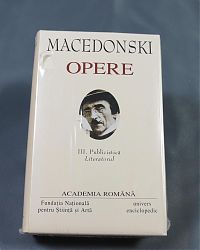 Alexandru MACEDONSKI Opere Vol III