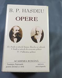 B.P. HASDEU Opere Vol. III-IV