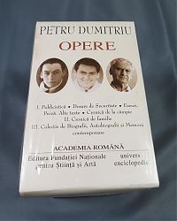 Petru DUMITRIU Opere Vol I-III