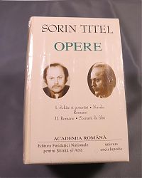 Sorin TITEL Opere Vol I-II