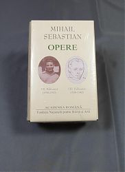 Mihail SEBASTIAN Opere Vol VII-VIII