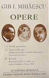 Gib. I. MIHAESCU Opere Vol I-III