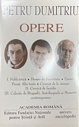 Petru DUMITRIU Opere Vol I-III