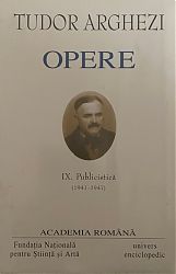 Tudor ARGHEZI Opere Vol. IX