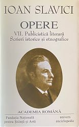 Ioan SLAVICI Opere Vol VII